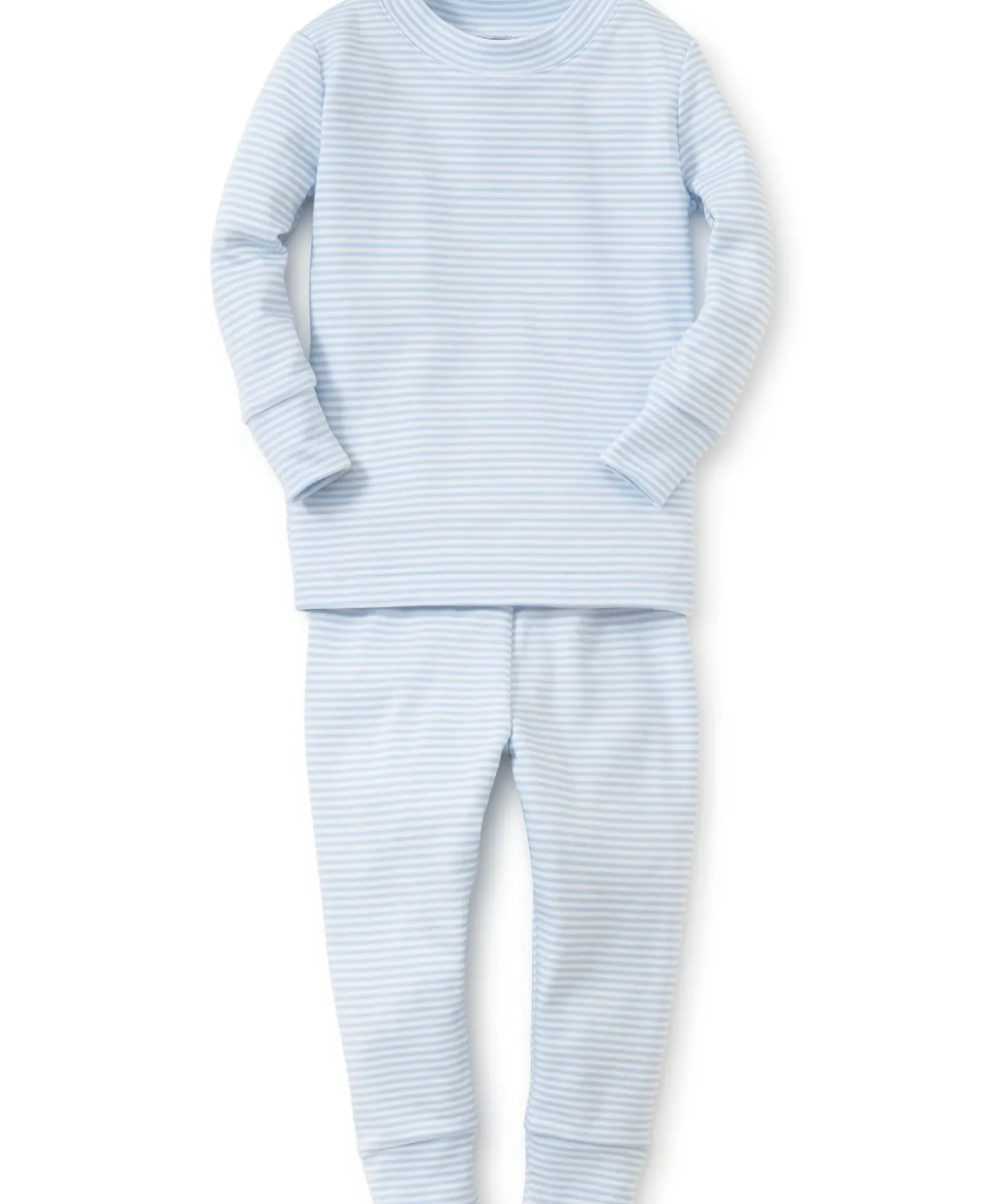 Kissy Kissy Simple Stripes Blue Pajama Set> Pajamas|Classic Collections