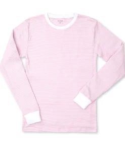 Kissy Kissy Simple Stripes Adult Pajama Top> Pajamas|Classic Collections