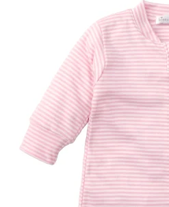 Kissy Kissy Simple Stripes Zip Footie><noscript><img width=
