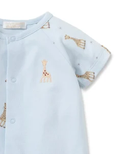 Kissy Kissy Sophie la girafe Blue Print Short Playsuit> Playsuits|Rompers
