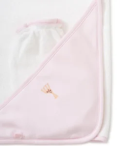 Kissy Kissy Sophie la girafe Pink Hooded Towel & Mitt Set><noscript><img width=