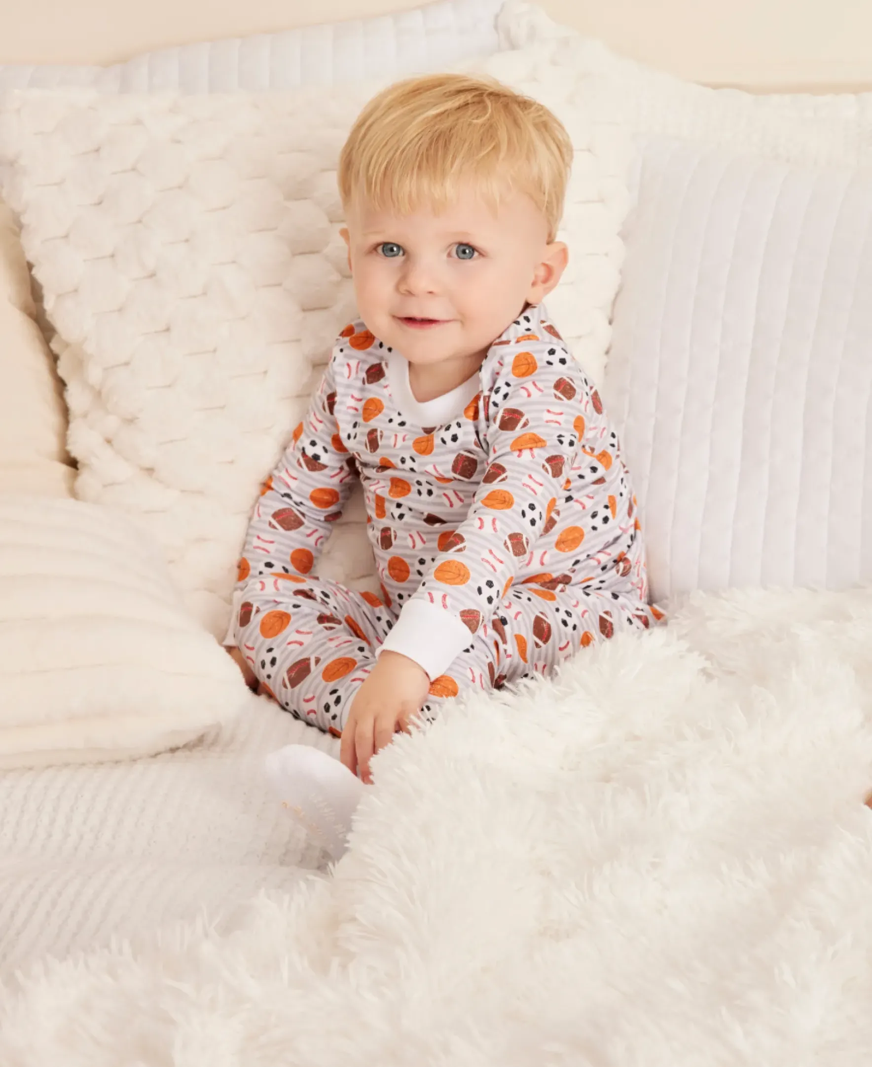 Kissy Kissy Sports Spirit Pajama Set> Pajamas