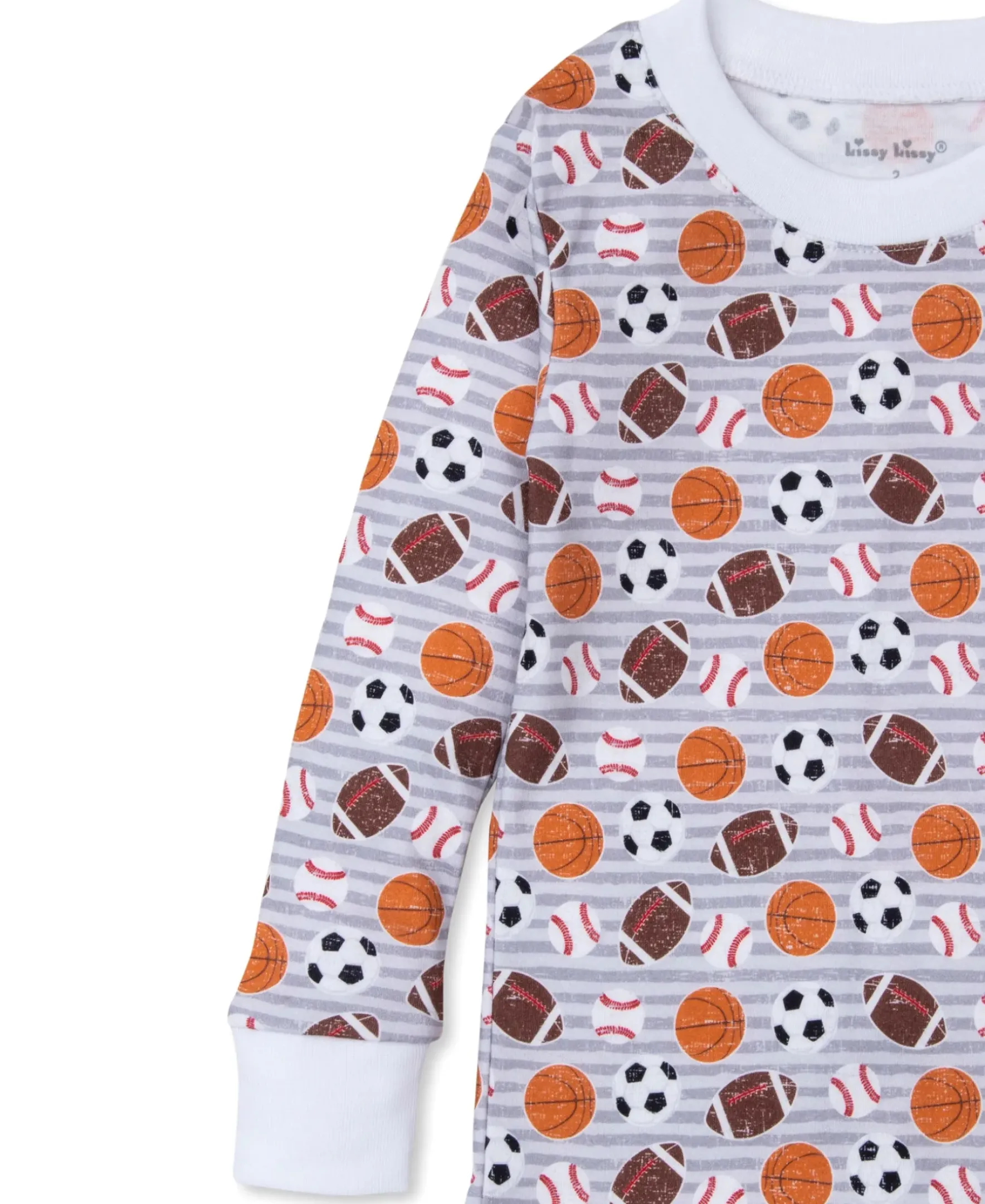 Kissy Kissy Sports Spirit Toddler Pajama Set>Kids Pajamas|Pajamas