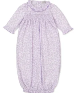 Kissy Kissy Summer Gardens Smocked Sack> Smocking + Hand Embroidery
