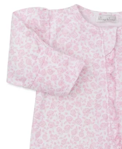 Kissy Kissy Summer Gardens Zip Footie> Footies|Pajamas