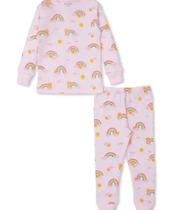 Kissy Kissy Sunshine Rainbows Toddler Pajama Set>Kids Pajamas|Pajamas