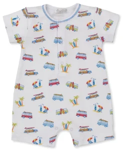 Kissy Kissy Surfing Vans Short Playsuit> Playsuits|Rompers