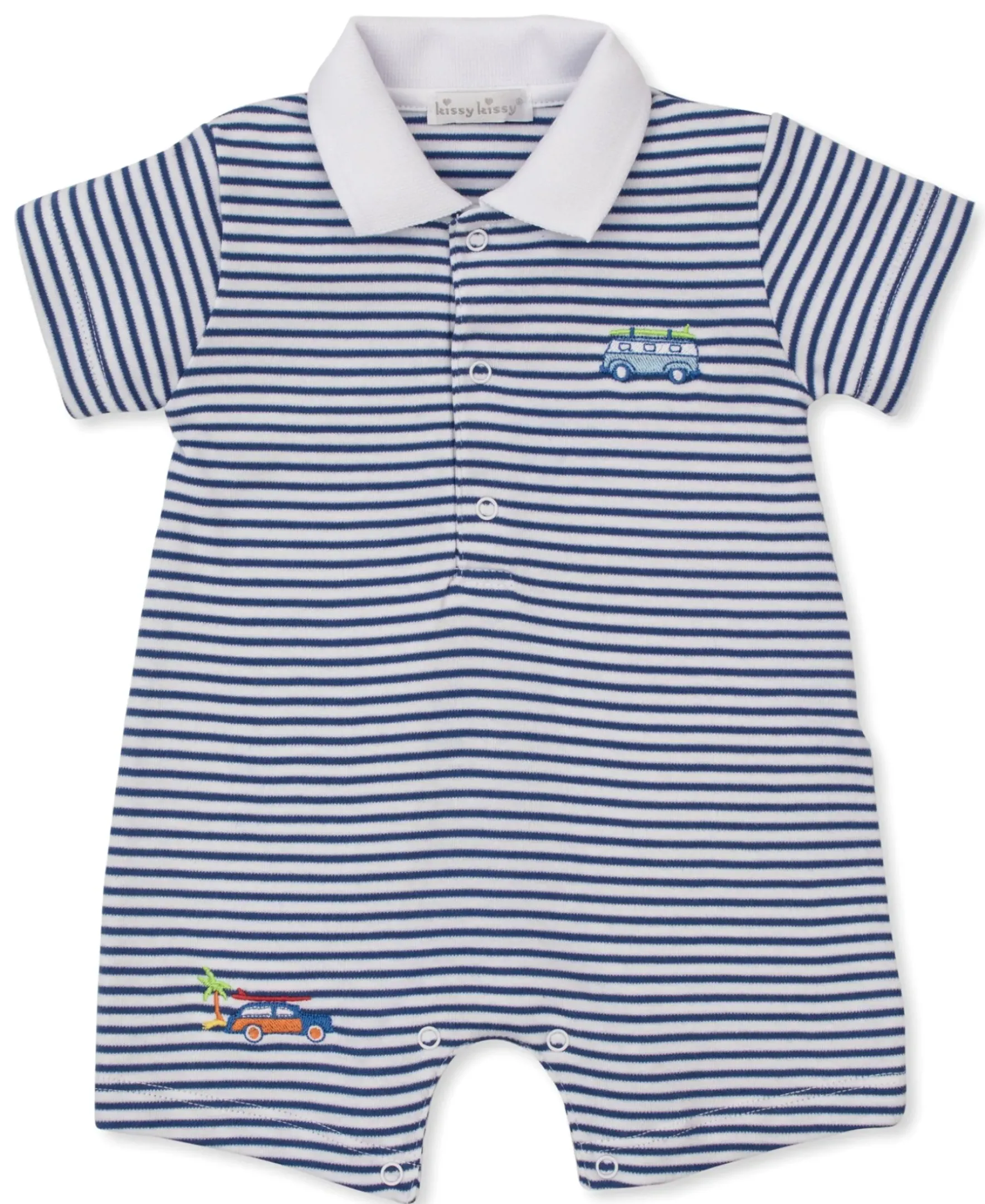 Kissy Kissy Surfing Vans Short Stripe Playsuit> Playsuits