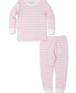 Kissy Kissy Team Stripes Kids Pajama Set (8-10)>Kids Pajamas|Pajamas