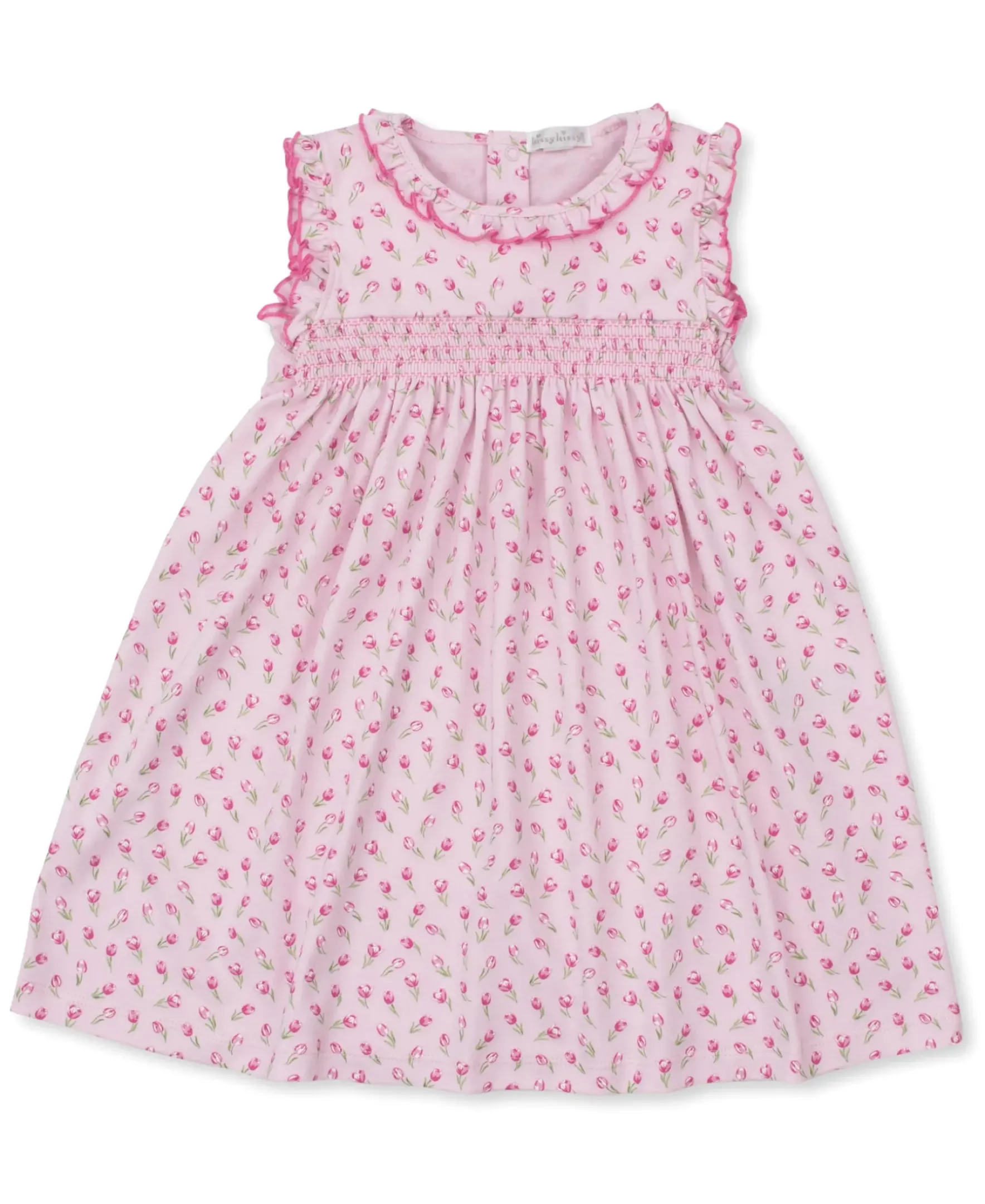 Kissy Kissy Tulip Blossoms Smocked Toddler Dress>Kids Dresses|Dresses + Bubbles
