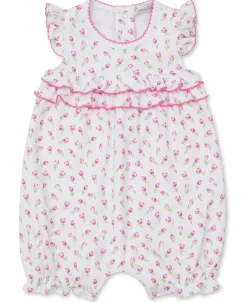 Kissy Kissy Tulip Blossoms Short White Playsuit> Playsuits|White Basics