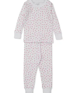 Kissy Kissy Tulip Blossoms White Pajama Set> Pajamas|White Basics