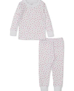 Kissy Kissy Tulip Blossoms White Pajama Set> Pajamas|White Basics