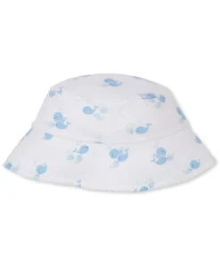 Kissy Kissy Whale Wonder Blue Bucket Hat> Hats