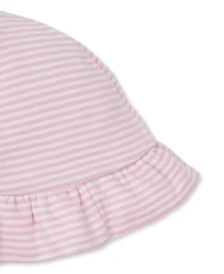 Kissy Kissy Whale Wonder Stripe Floppy Hat> Hats