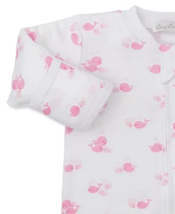 Kissy Kissy Whale Wonder Zip Footie> Footies|Pajamas