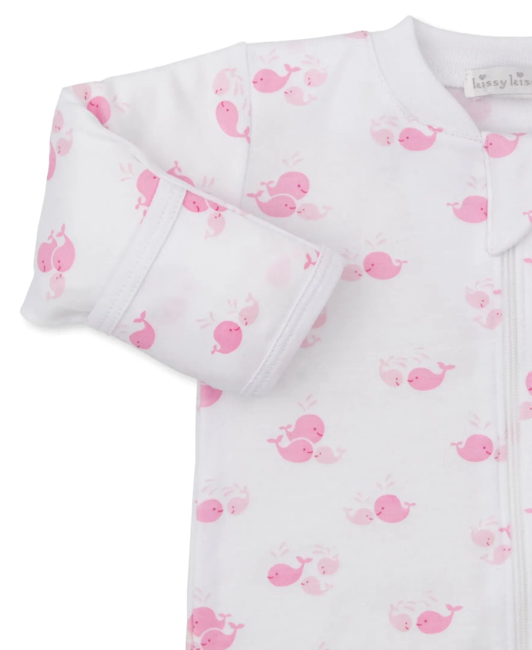 Kissy Kissy Whale Wonder Zip Footie> Footies|Pajamas