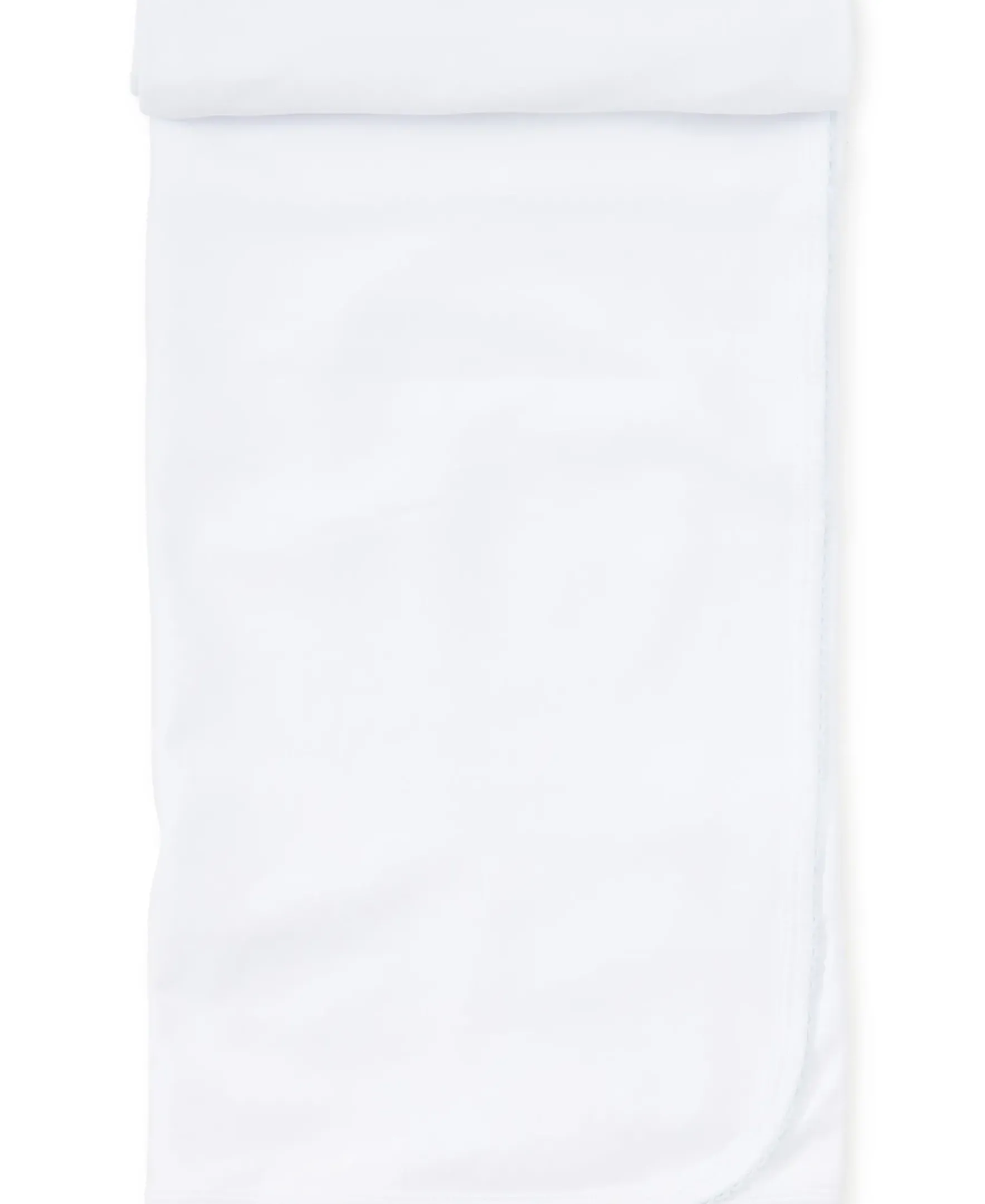 Kissy Kissy White/Blue Kissy Basics Blanket> Blankets|White Basics