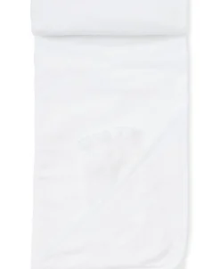 Kissy Kissy White/Blue Kissy Basics Hooded Towel & Mitt Set> Hooded Bath Towels|White Basics