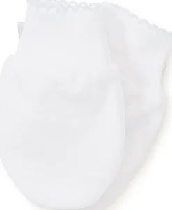 Kissy Kissy Kissy Basics Mittens> Mittens|White Basics