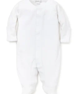 Kissy Kissy White Kissy Basics Footie NEW> Footies|White Basics