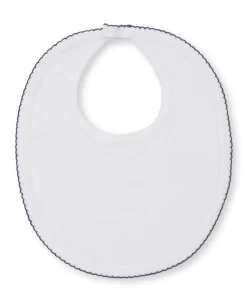 Kissy Kissy Kissy Basics Bib> Bibs|White Basics