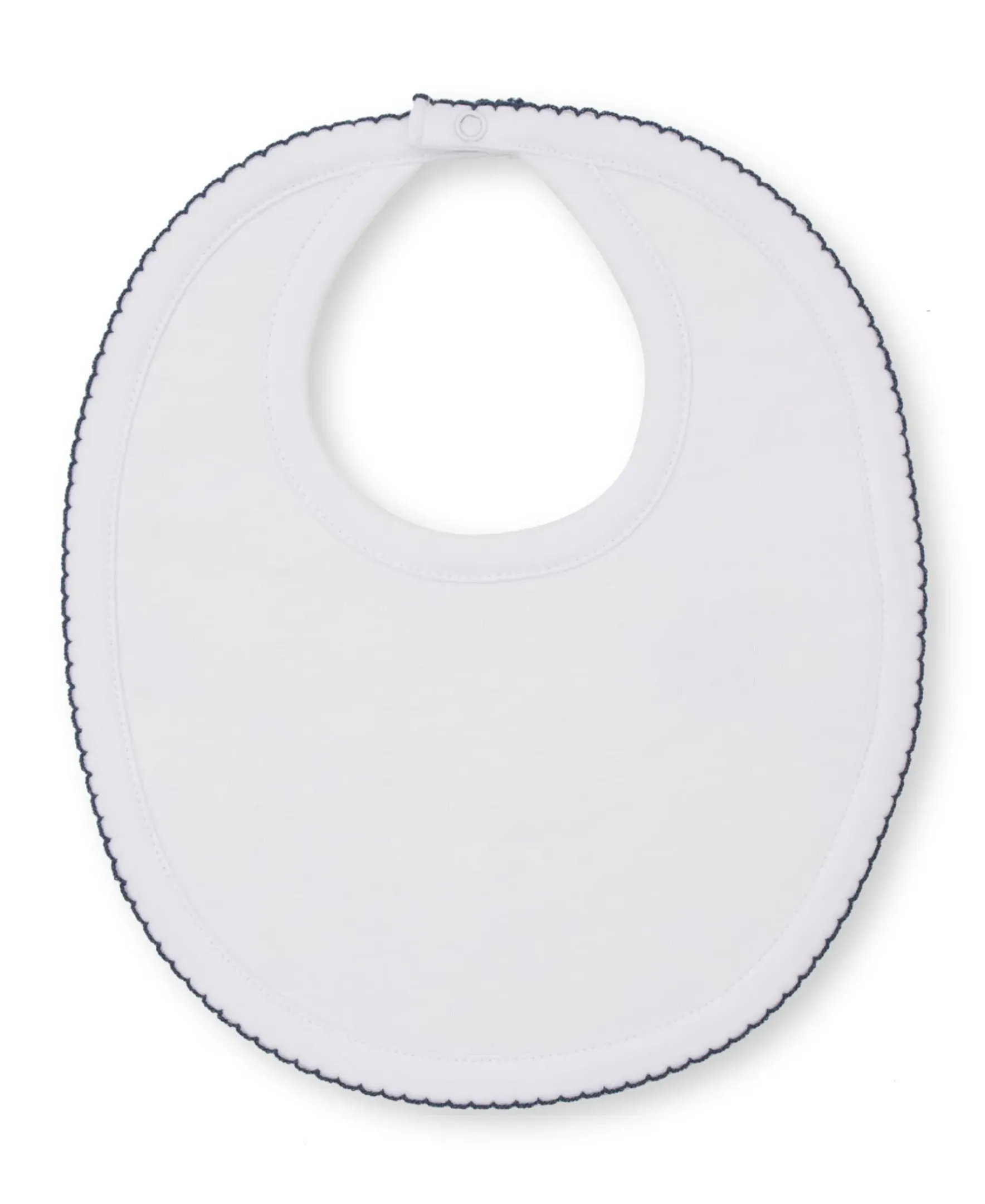 Kissy Kissy Kissy Basics Bib> Bibs|White Basics