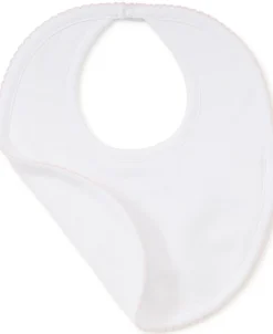 Kissy Kissy Kissy Basics Bib> Bibs|White Basics