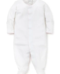 Kissy Kissy Kissy Basics Footie NEW> Footies|White Basics