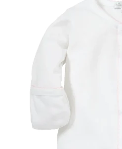 Kissy Kissy Kissy Basics Footie NEW> Footies|White Basics
