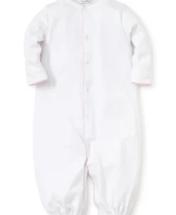 Kissy Kissy New Kissy Dots Print Converter Gown> Convertible Gowns|White Basics