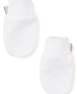 Kissy Kissy New Kissy Dots Print Mitts> White Basics|Classic Collections