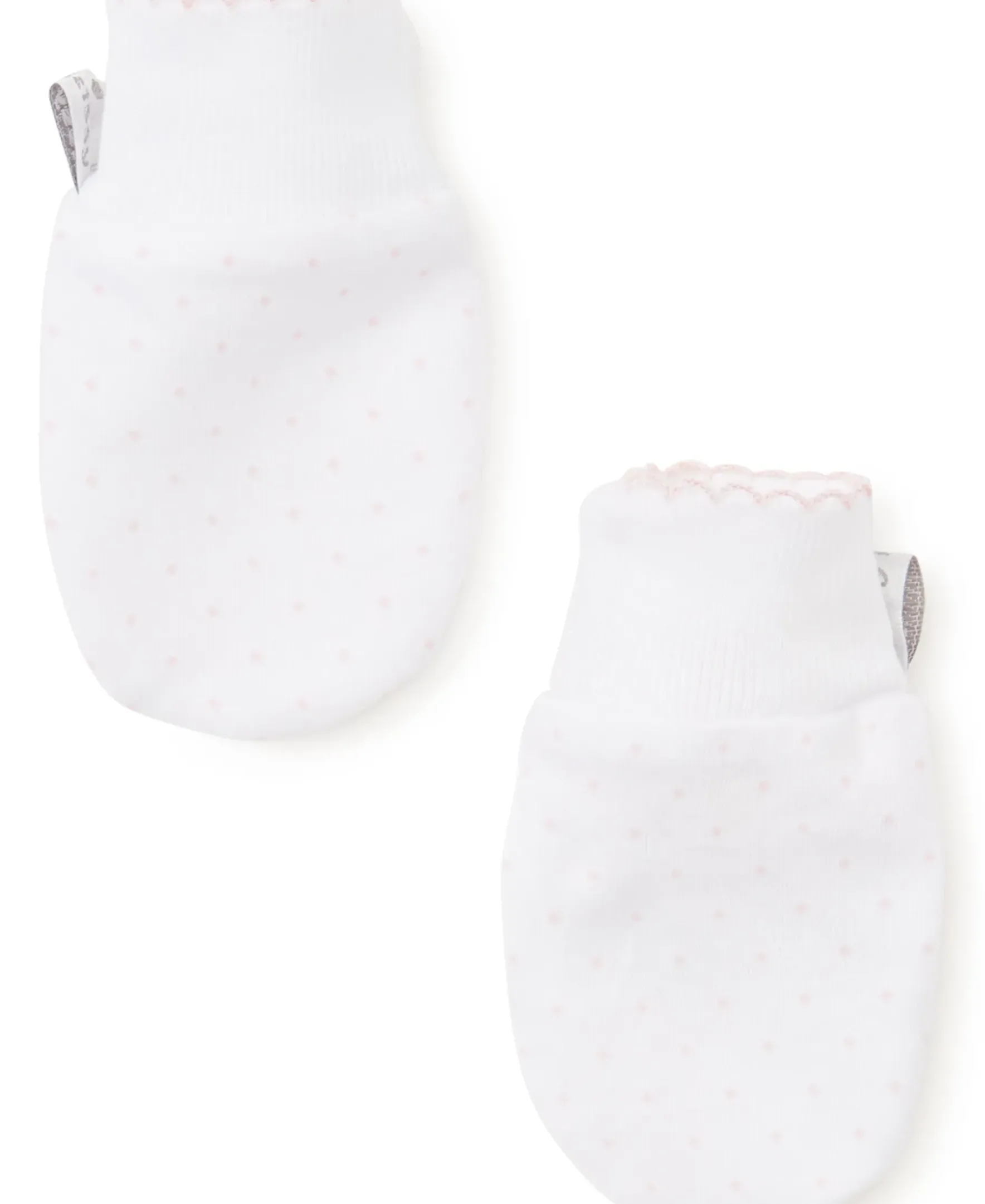 Kissy Kissy New Kissy Dots Print Mitts> White Basics|Classic Collections