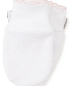 Kissy Kissy New Kissy Dots Print Mitts> White Basics|Classic Collections
