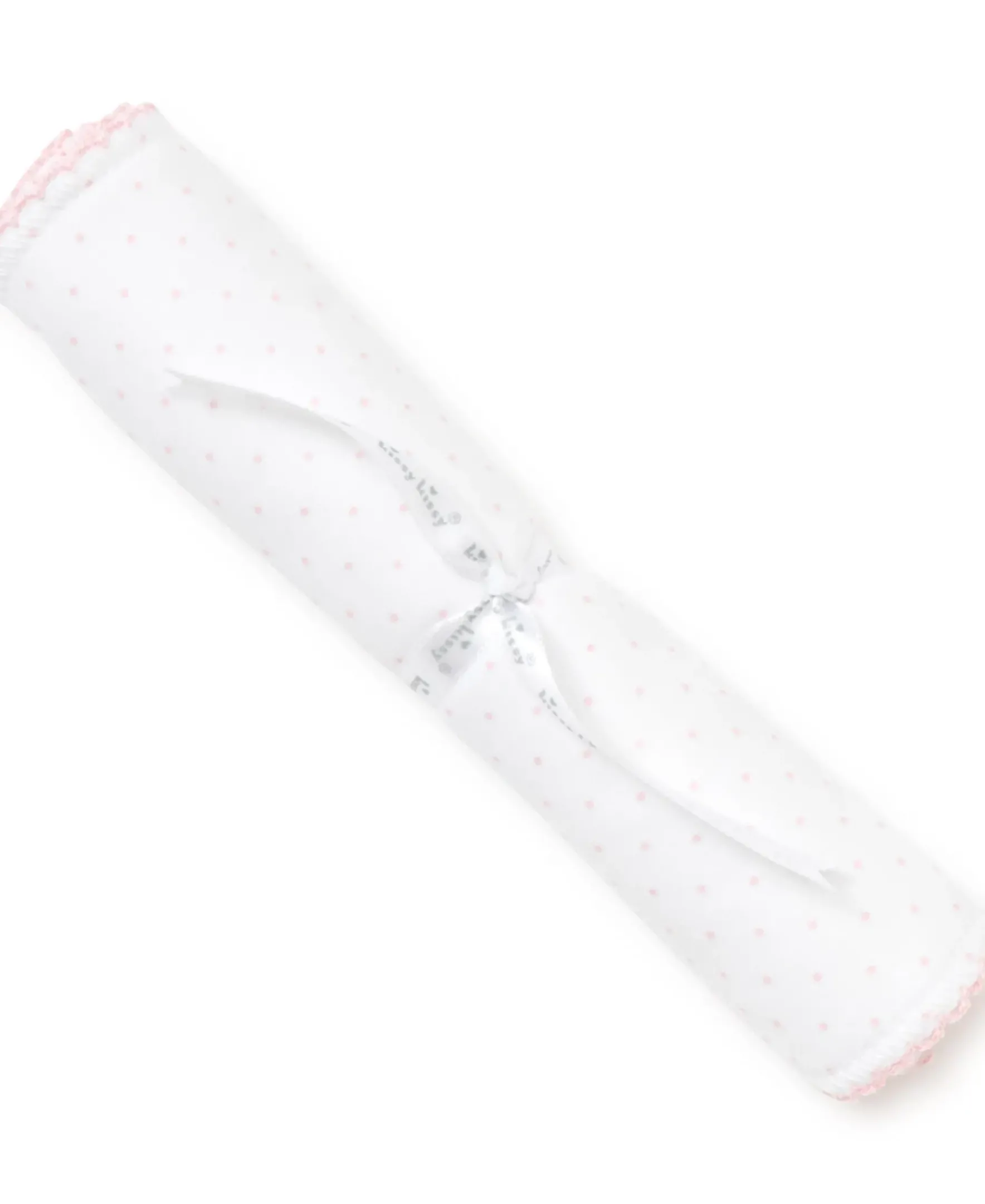 Kissy Kissy New Kissy Dots Print Burp> Burp Cloths|White Basics