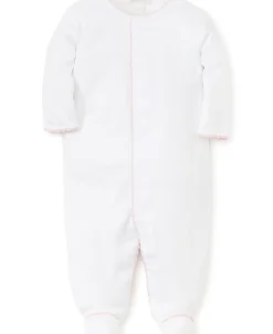 Kissy Kissy New Premier Basics Footie> Footies|Smocking + Hand Embroidery