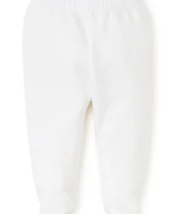 Kissy Kissy White Pointelle Footed Pant> White Basics|Classic Collections