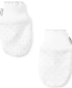 Kissy Kissy New Kissy Dots Print Mitts> White Basics|Classic Collections